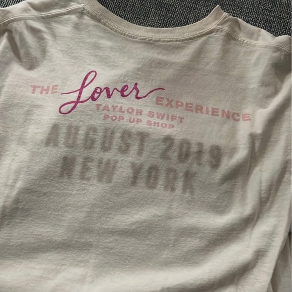 Taylor Swift Pop Up Shop exclusive Lover shirt